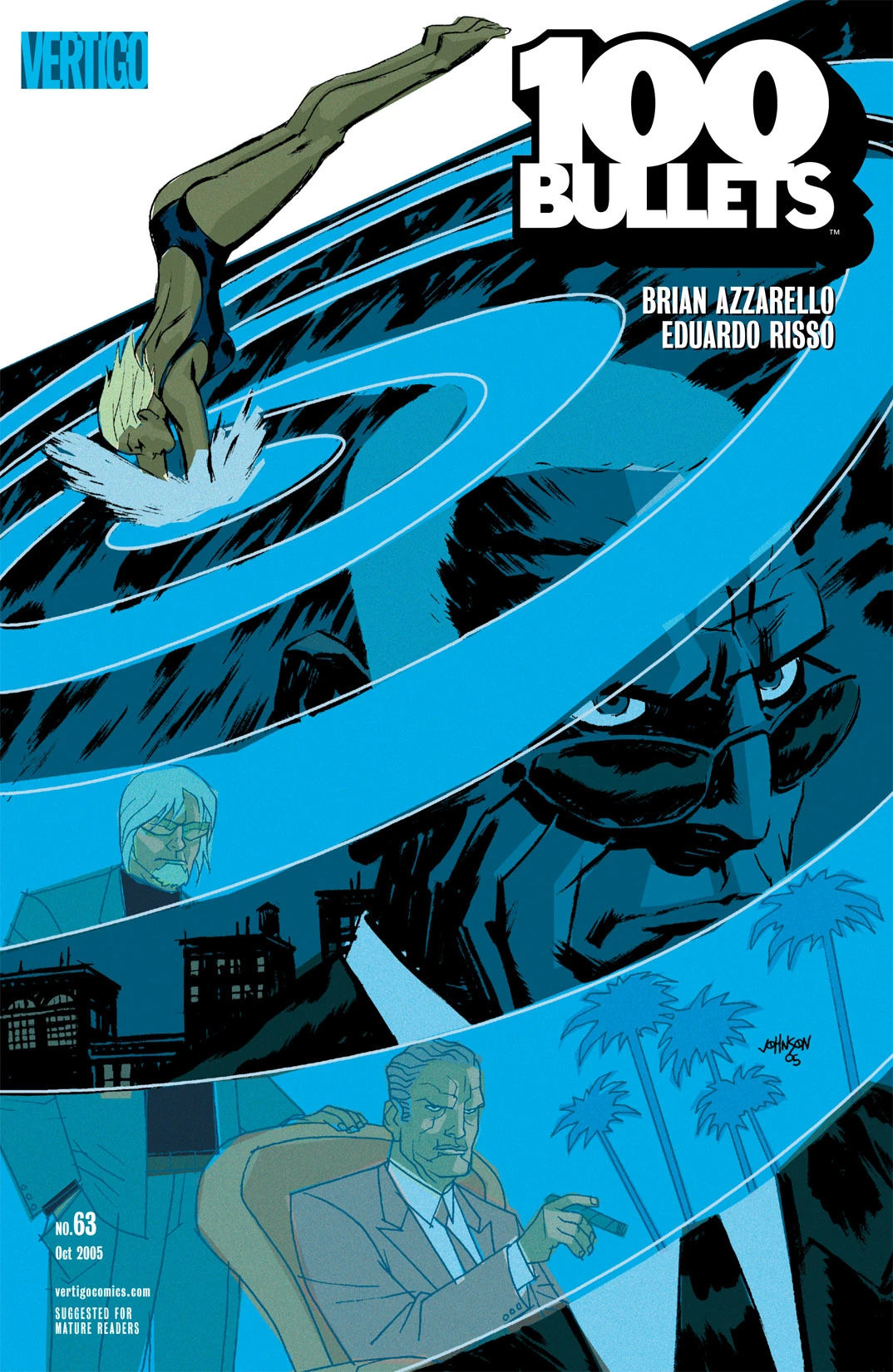 100 Bullets #63 (DC, 2005 — Cover A) cover